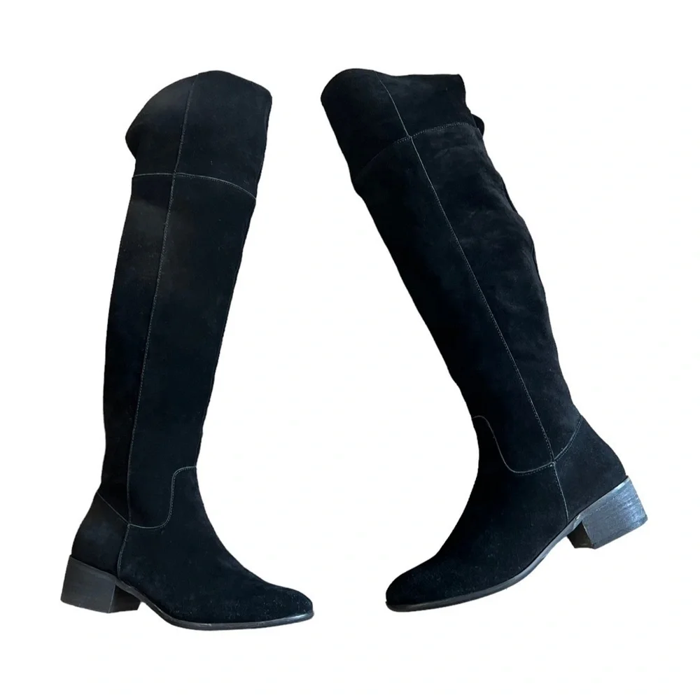 STEVE MADDEN Tyra Over-The-Knee Boot Black 7.5